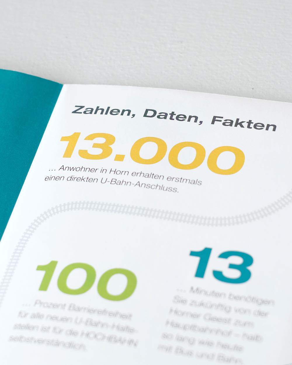 Hochbahn Hamburg Flyer Zahlen Fakten