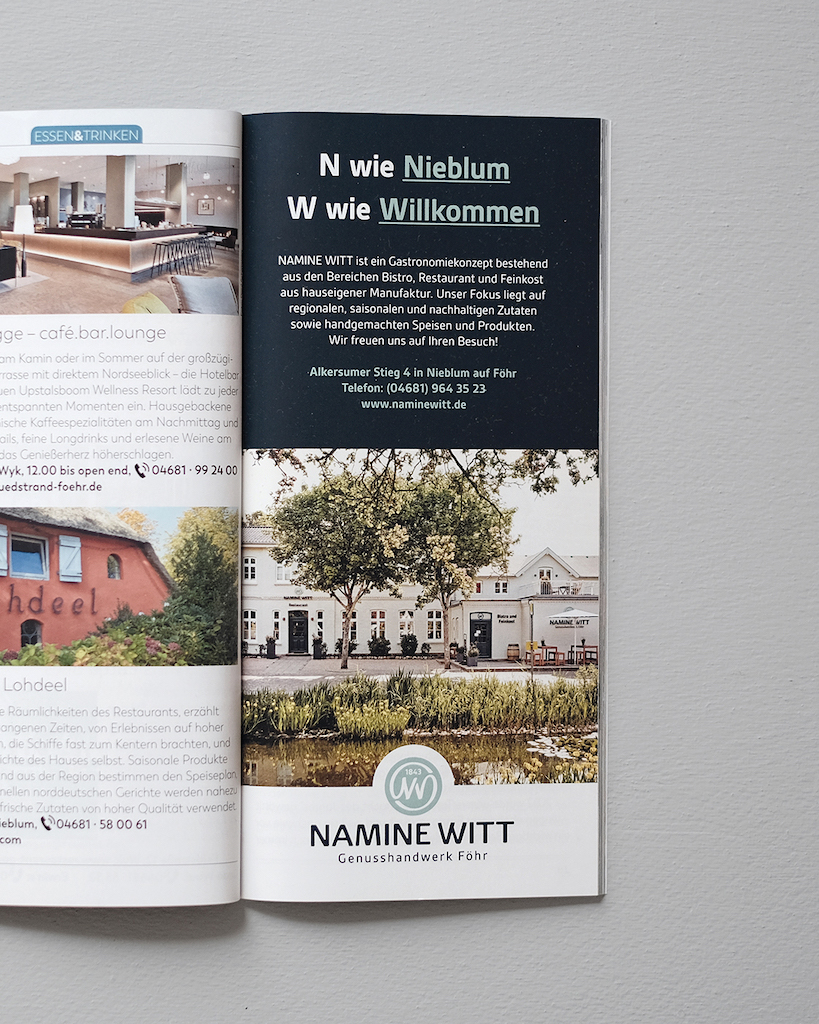 Namine Witt Anzeige