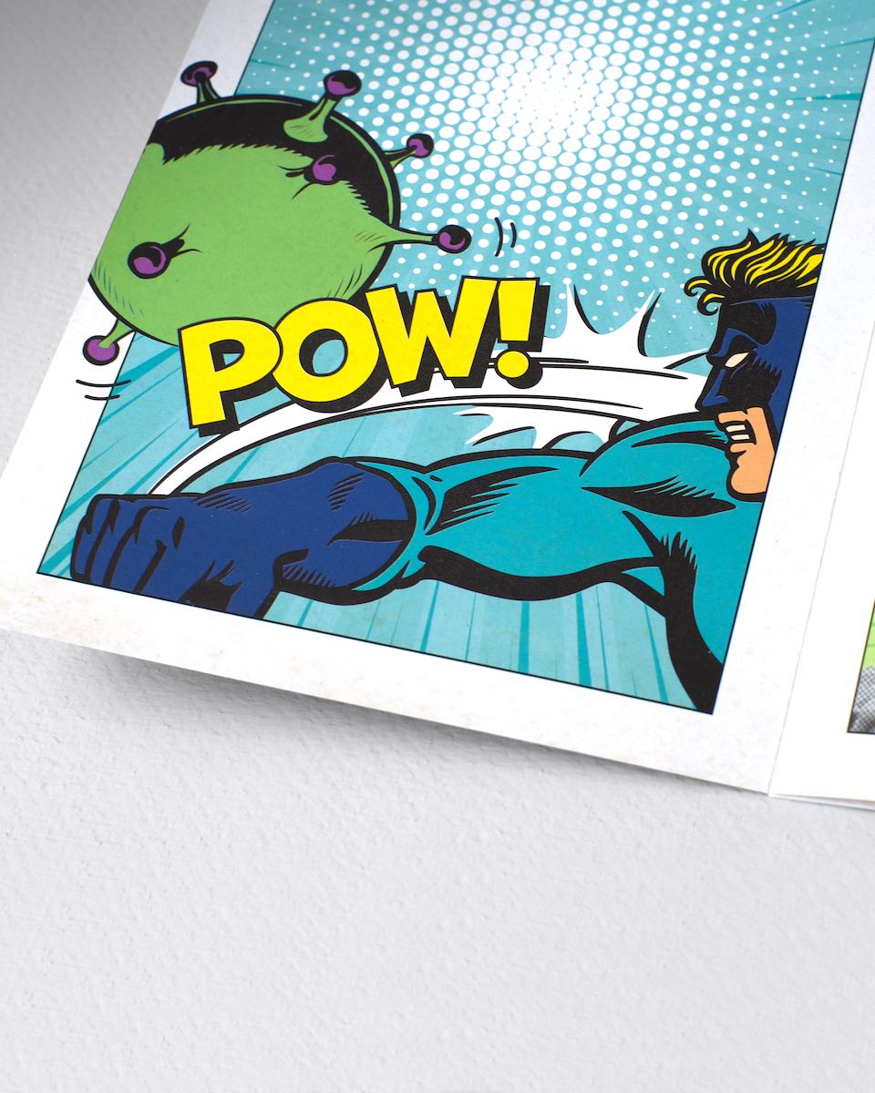 Einleger für das Mitarbeitermagazin Hamburger Hochbahn AG