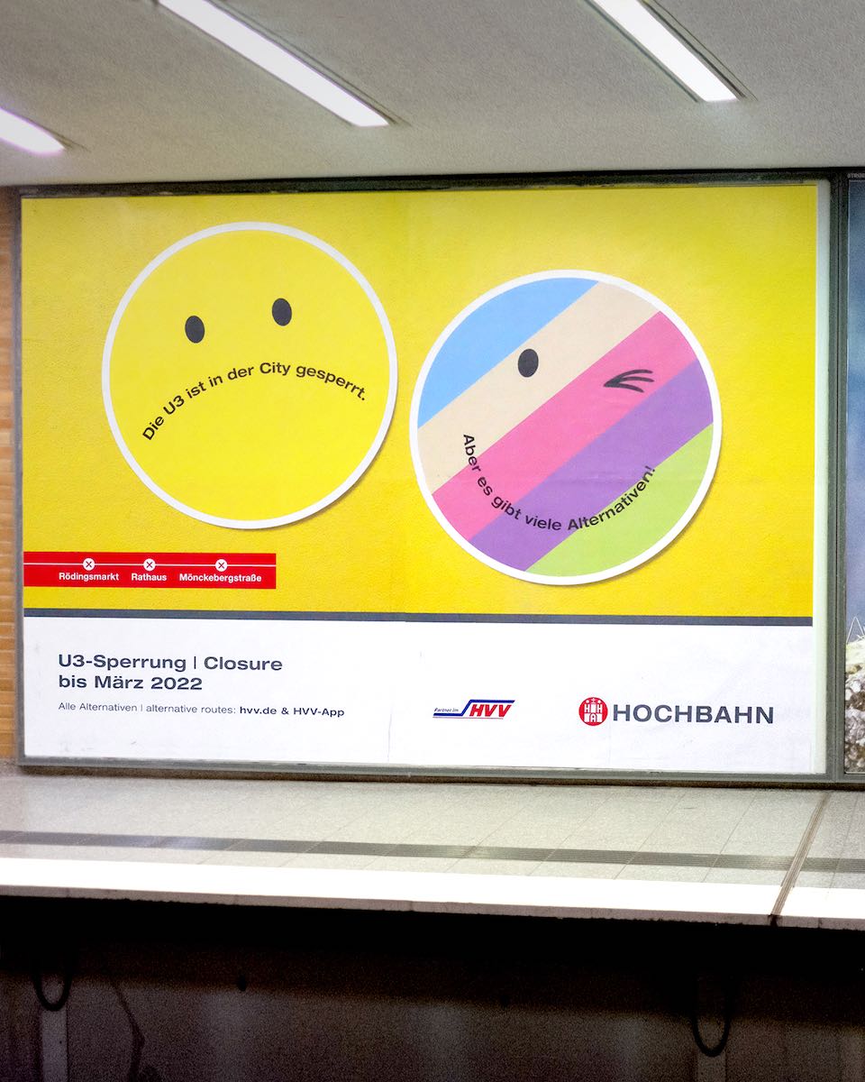 Hamburger Hochbahn AG Entwicklung eines Keyvisuals