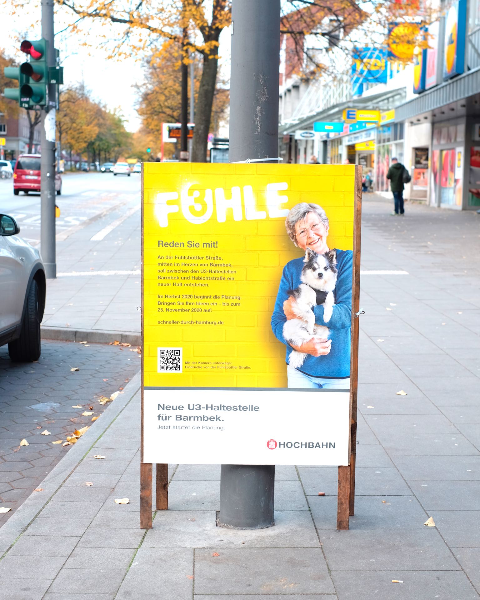 HOCHBAHN-Anwohnerinformation zum Neubau Haltestelle Fuhlsbüttler Straße