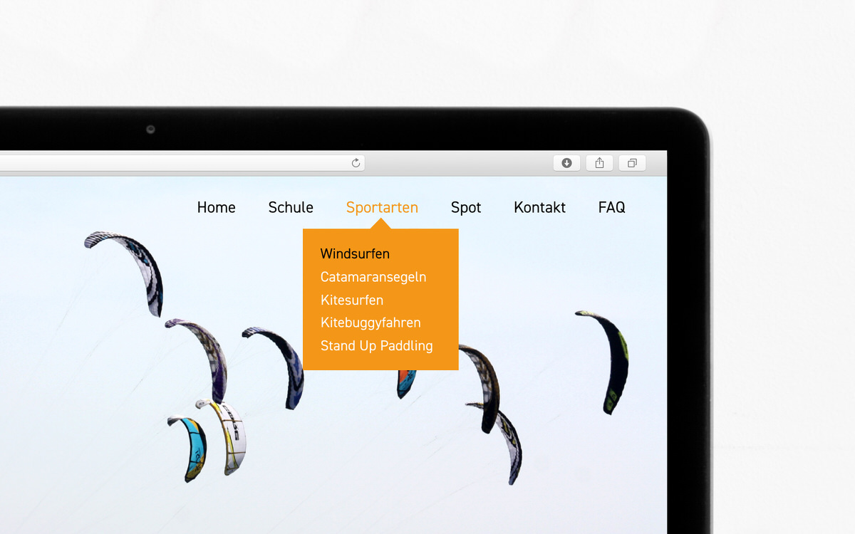 NWS Föhr Website Detail